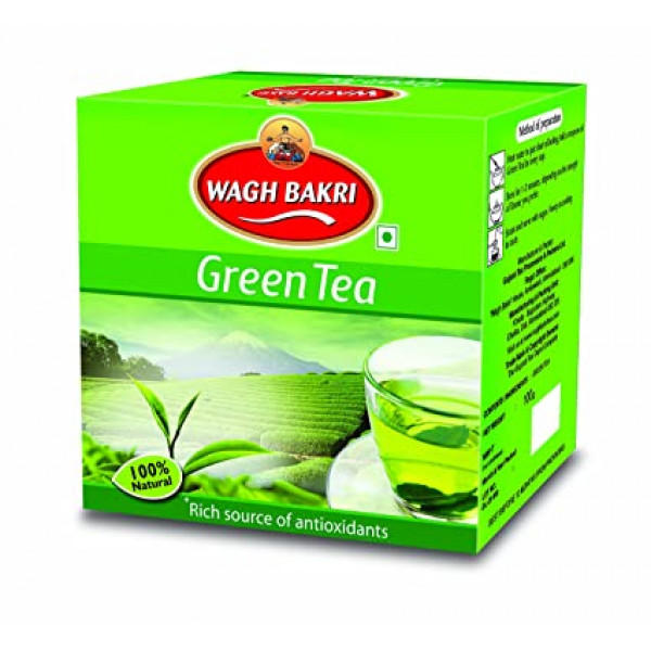 WAGH BAKRI GREEN TEA 100gm